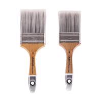 قلم موی نقاشی شالیمونت مدل Evolution تخت مجموعه 2 عددی سایز 70 و 80 میلی متر Chalimount Evolution Paint Flat Brush 2 Pieces Set Size 70 and 80