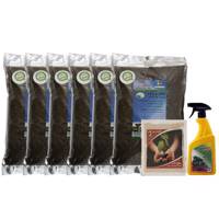 مجموعه خاک ثمر گلباران سبز Golbaranesabz Samar Soil Fertilizer Pack