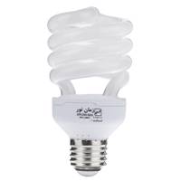 لامپ کم مصرف 23 وات زمان نور مدل Spiral پایه E27 - Zaman Noor Spiral 23W Compact Fluorescent Lamp E27