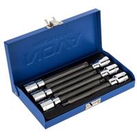 مجموعه 6 عددی سری بکس آلنی ستاره ای نووا مدل NTS 7015 Nova NTS 7015 Star Bit Socket Set 6 PCS