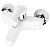 شیر حمام کسری مدل سزار سفید Kasra white sezar bath mixer