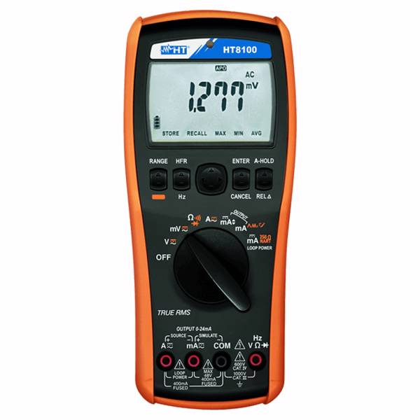 مولتی متر دیجیتال اچ تی اینسترومنتس مدل HT8100 حرفه ای، HT Instruments HT8100 Professional Multimeter