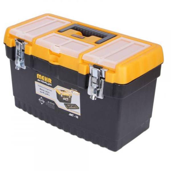 جعبه ابزار مهر مدل JMT-16 قفل فلزی 16 اینچ، Mehr JMT16 Size 16Inch Tool Box