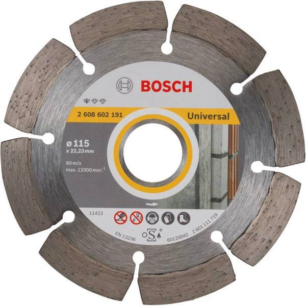 صفحه گرانیت بر بوش مدل پروفشینال یونیورسال، Bosch Professional Universal 115mm Grinding Disc