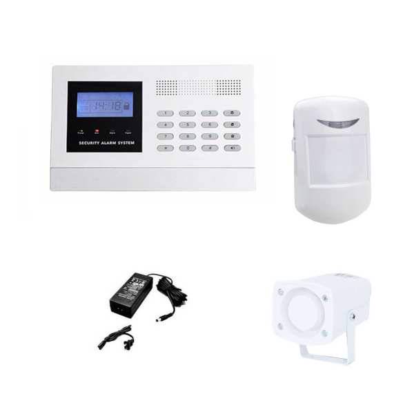 پک کامل دزدگیر اماکن بی سیم تلفنی هگزا مدل 290، wireless alarm system 290