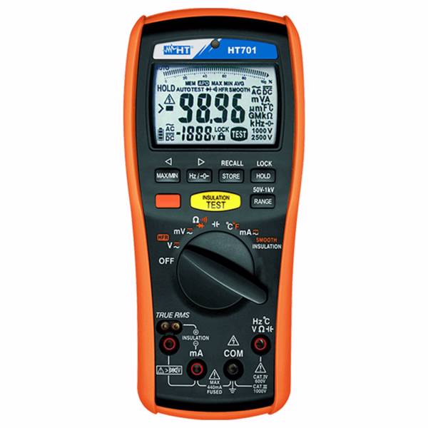 مولتی متر دیجیتال اچ تی اینسترومنتس مدل HT701 حرفه ای، HT Instruments HT701 Professional Multimeter