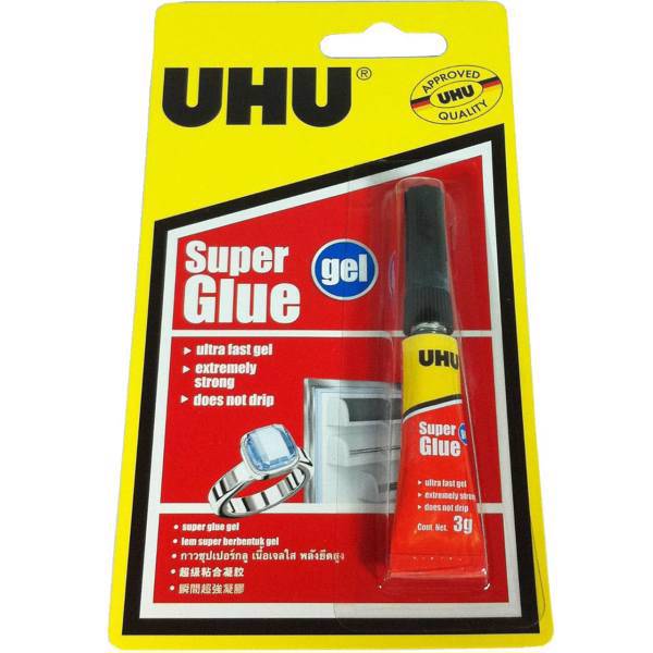 چسب قطره‌ای ژله ای اوهو، Uhu Super Glue Gel