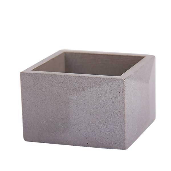 گلدان ثلث دیزاین کد P119، Sols Design Concrete Pot P119