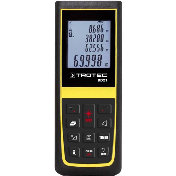 متر لیزری تروتک مدل BD21، Trotec BD21 Laser Distance Measurer