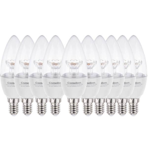 لامپ ال ای دی 6 وات کملیون مدل STB1 پایه E14 بسته 10 عددی، Camelion STB1 6W LED Lamp E14 Pack of 10