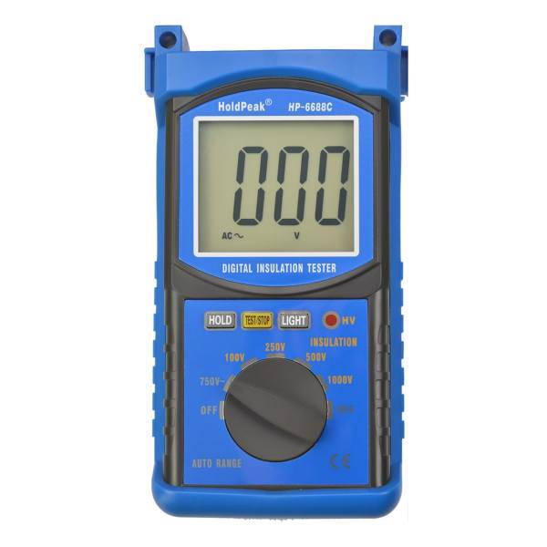 تستر مقاومت عایق هلدپیک مدل HP-6688C، HP 6688C Insulation Resistance Tester