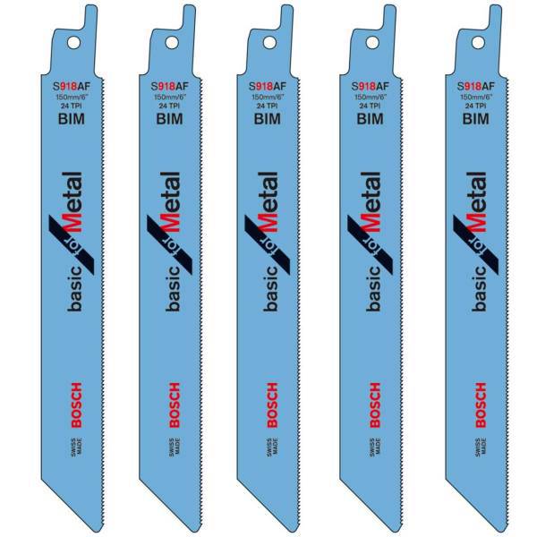 تیغه اره همه کاره بوش مدل 2608651780 بسته 5 عددی، Bosch 2608651780 Sabre Saw Blade Pack of 5