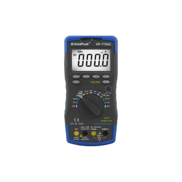 مولتی متر پیشرفته هلدپیک مدل HP-770HC، HP 770HC digital multimeter