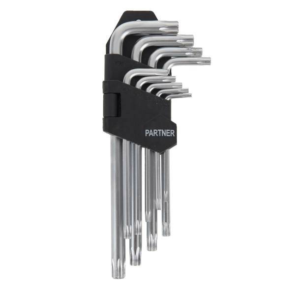 مجموعه 9 عددی آچار ستاره ای پارتنر مدل 609L، Partner 609L Star Wrench Set 9 PCS