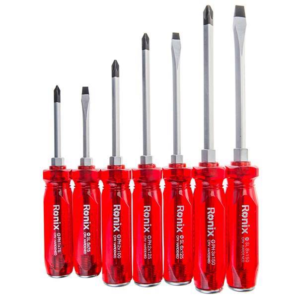 مجموعه 7 عددی پیچ گوشتی رونیکس مدل RH-2906، Ronix RH-2906 7Pcs Screwdriver Set