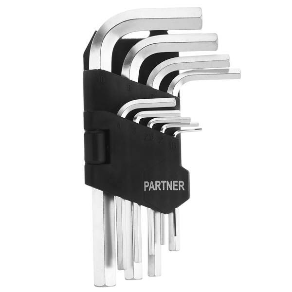 مجموعه 9 عددی آچار آلن پارتنر مدل 509، Partner 509 Hex Wrench Set 9 PCS