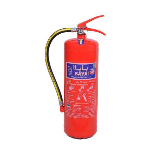 کپسول آتش نشانی پودری بایا 6 کیلوگرمی، Baya Cylinder powder Fire Extinguisher 6 Kg