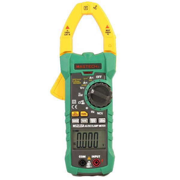 مولتی متر کلمپی مستک مدل MS2115A، Mastech MS2115A Clamp Meter