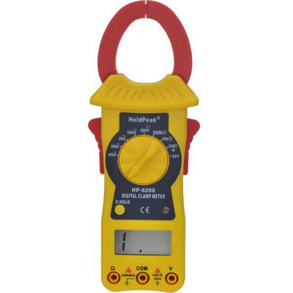 کلمپ متر هلدپیک مدل HP-6206، HP 6206 digital clamp meter