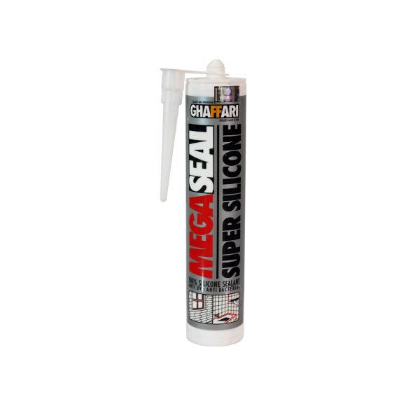 چسب درزگیر غفاری مدل Super Silicone بی رنگ حجم 310 میلی لیتر