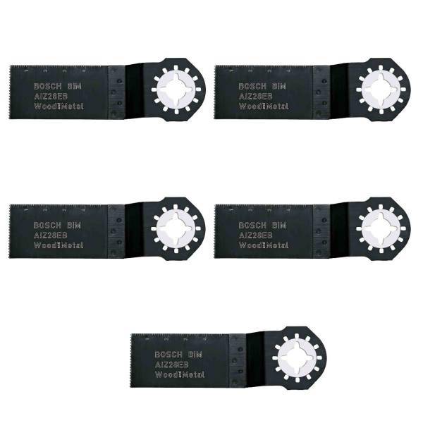 تیغه ابزار همه کاره بوش مدل 2608661629 بسته 5 عددی، Bosch 2608661629 MultiPurpose Tool Blade Pack of 5