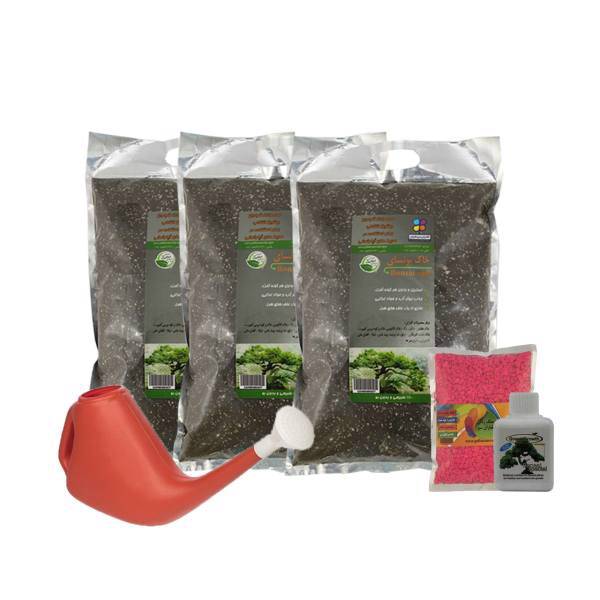 مجموعه خاک آریا گلباران سبز، Golbaranesabz Arya Soil Fertilizer Pack