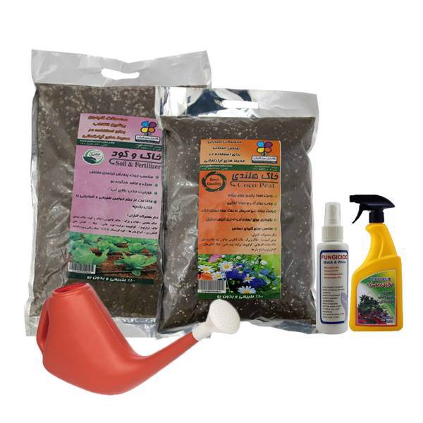 مجموعه خاک جمیل گلباران سبز، Golbaranesabz Jamil Soil Fertilizer Pack