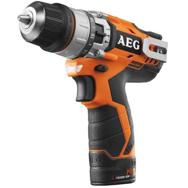 دریل پیچ گوشتی چکشی شارژی آاگ مدل BSB 12C2، AEG BSB 12C2 Hammer Drill Driver