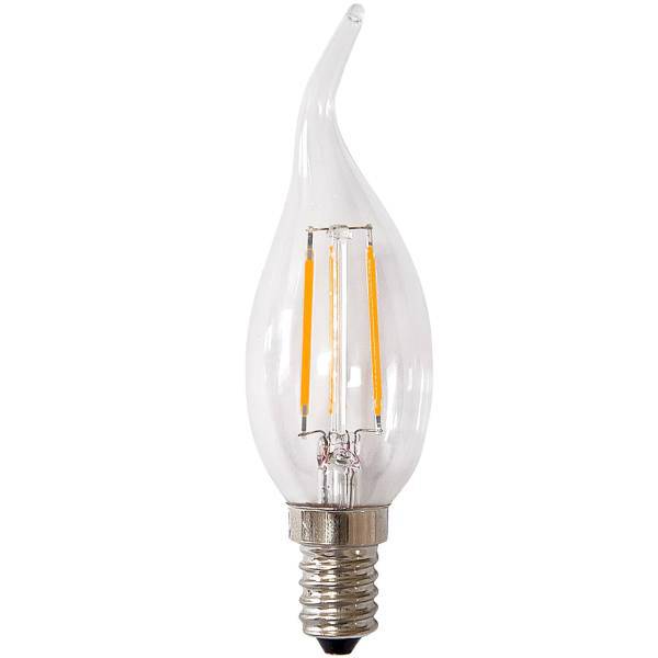 لامپ ال ای دی فیلامنتی 3 وات افراتاب مدل AFRA-TCF-3W/E14 پایه E14، Afratab AFRA-TCF-3W/E14 LED Filament Lamp E14