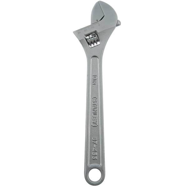 آچار فرانسه استنلی مدل STMT87433-8 سایز 10 اینچ، Stanley STMT87433-8 Adjustable Wrench 10 Inch