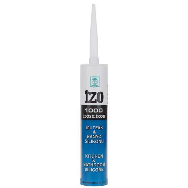 چسب درزگیر سیلیکونی ایزو مدل 1000 حجم 280 میلی‌ لیتر، Izo 1000 Silicon Sealing Adhesive 280ml