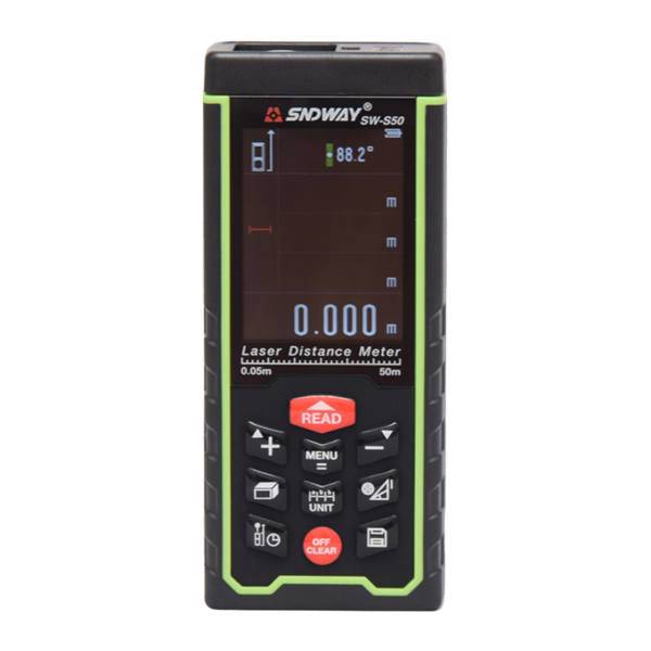 متر لیزری سندوی مدل SW-S50، SNDWAY SW-S50 Laser Distance Meter