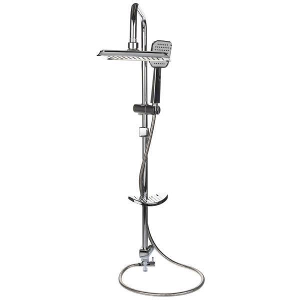 دوش حمام سنی پلاستیک مدل Kameliya، Sani Plastic Kameliya Shower Set