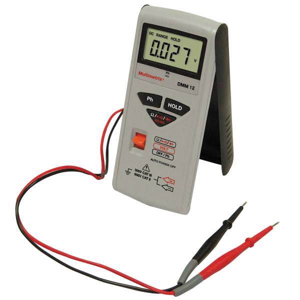 مولتی‌متر جیبی مولتی‌متریکس مدلDMM12، Multimetrix DMM12 Pocket multimeters