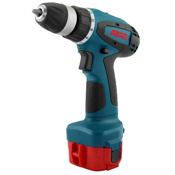 دریل پیچ گوشتی شارژی ای تی پرو مدل AT12MN، Atpro AT12MN Cordless Drill Driver