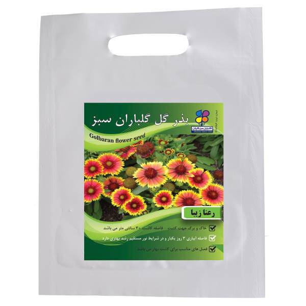 بذر گل رعنا زیبا گلباران سبز، Golbaranesabz Gaillardia Flower Seeds