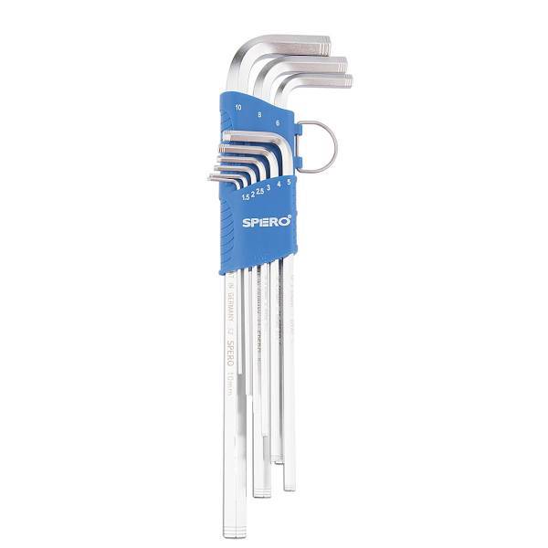 مجموعه 9 عددی آچار آلن اسپرو مدل 2013709SB، Spero 2013-709SB Hex Key Set 9PCS