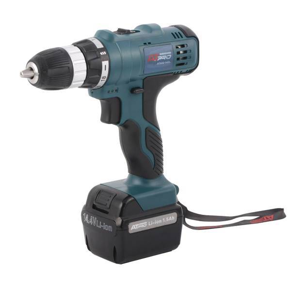 دریل پیچ گوشتی شارژی ای تی پرو مدل AT632-14DL، Atpro AT632-14DL Cordless Drill Driver