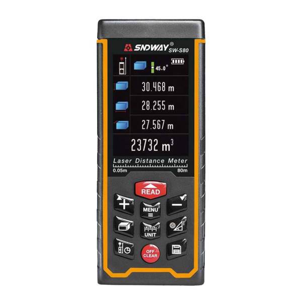 متر لیزری سندوی مدل SW-S80، SNDWAY SW-S80 Laser Distance Meter