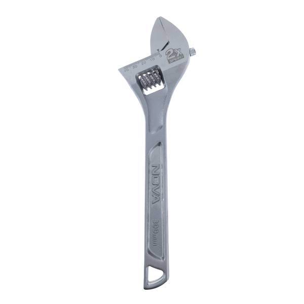 آچار فرانسه نووا مدل NTA 9623 سایز 12 اینچ، Nova NTA 9623 Adjustable Wrench 12 Inch