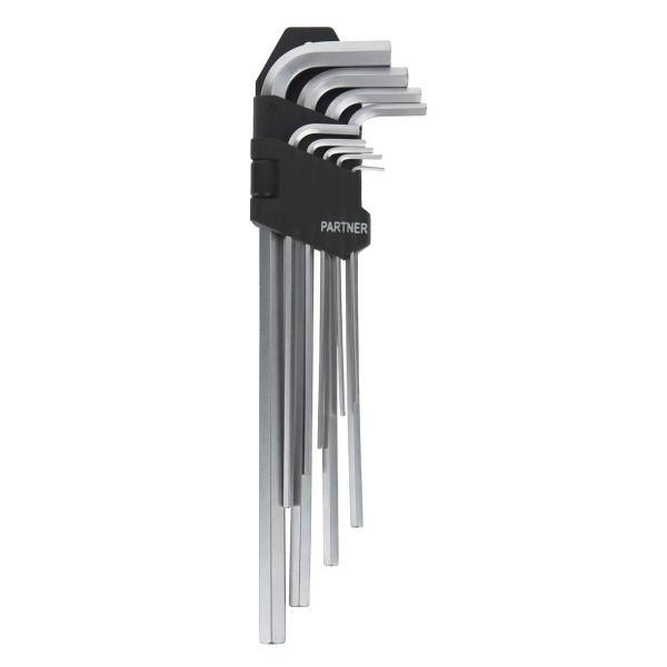 مجموعه 9 عددی آچار آلن پارتنر مدل 509XL، Partner 509XL Hex Wrench Set 9 PCS