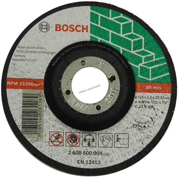 صفحه سنگ فرز بوش مدل اکسپرت سنگ 115 میلی‌متر، Bosch Expert Stone 115mm Grinding Disc