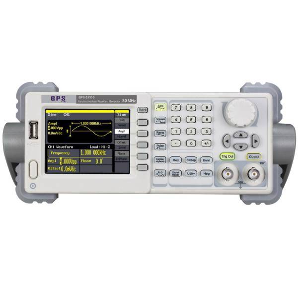 فانکشن ژنراتور جی پی اس لیمیتد مدل GPS-2130S رنج 30 مگاهرتز، DDS Function Arbitrary waveform generator GPS Ltd GPS-2130S 30MHz