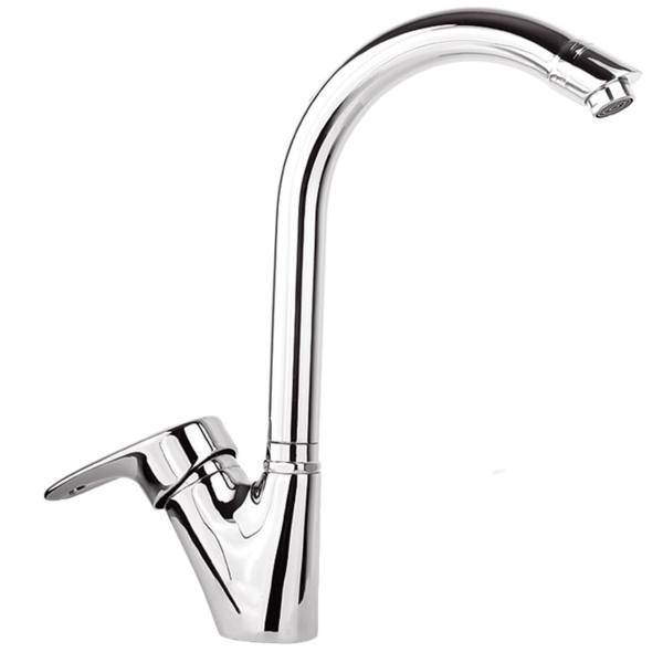 شیر آشپزخانه سهندمدل دنیز کروم، Sahand deniz kitchen mixer