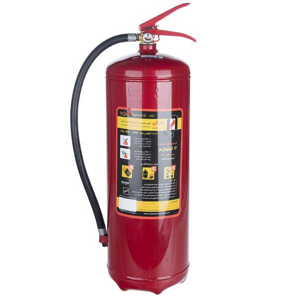 کپسول آتش نشانی پودری باران مازند 12 کیلوگرمی، Baran Mazand Powder Fire Extinguisher 12 Kg