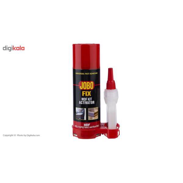 چسب 123 جوبو فیکس مدل MDF Kit Activator حجم 200 میلی لیتر، Jobo Fix MDF Kit Activator 123 Adhesive 200 ml