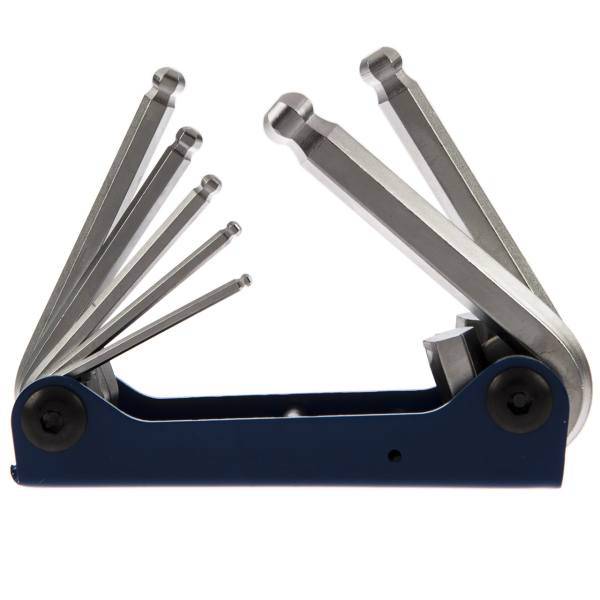 مجموعه 7 عددی آچار آلنی سر گرد تاشو اسپرو مدل 06421707SB، Spero 06-421-707SB Folded Ball Head Hex Key 7 PCS