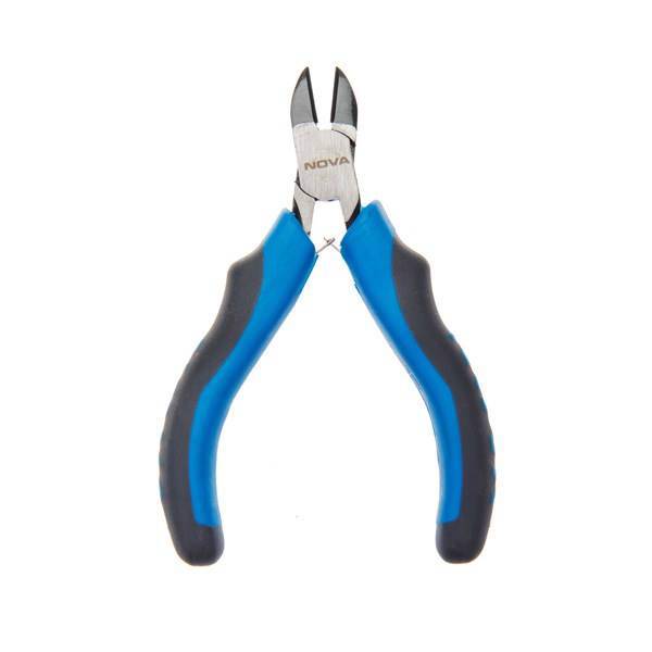 انبر سیم چین نووا مدل NTP-8010 سایز 4.5 اینچ، Nova NTP-8010 Diagonal Pliers 4.5 Inch