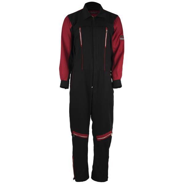 لباس یکسره خادم مدل مشکی قرمز، Khadem Black Red Overall Clothes