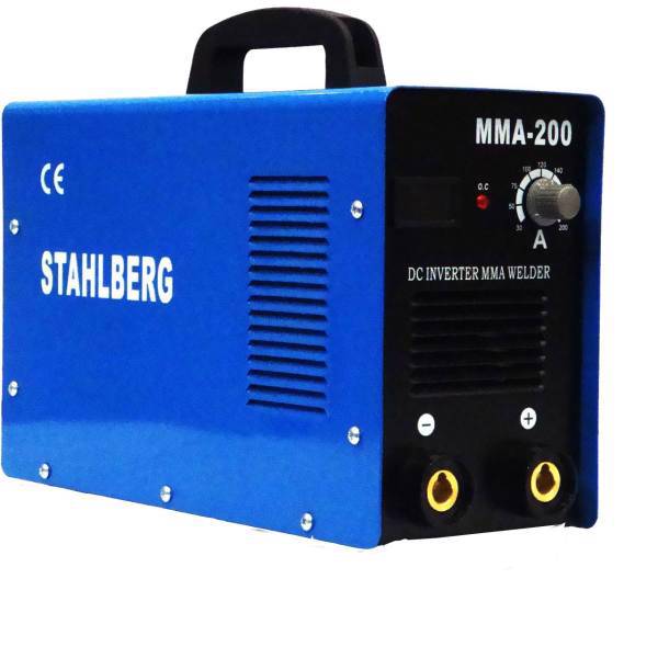 اینورتر جوشکاری 200 آمپر تک ولوم اشتالبرگ مدل MOSFET-SINGEL، STAHLBERG 200 A MOSFET-SINGEL Welding Inverter